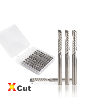 10xEnd Mill 1 Flute for wood and...