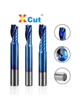 1 Flute End Mill  ø4 ø6 ø8mm XCut Blue