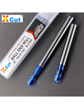 Round End Mill | Carbide XCUt Blue Treatment