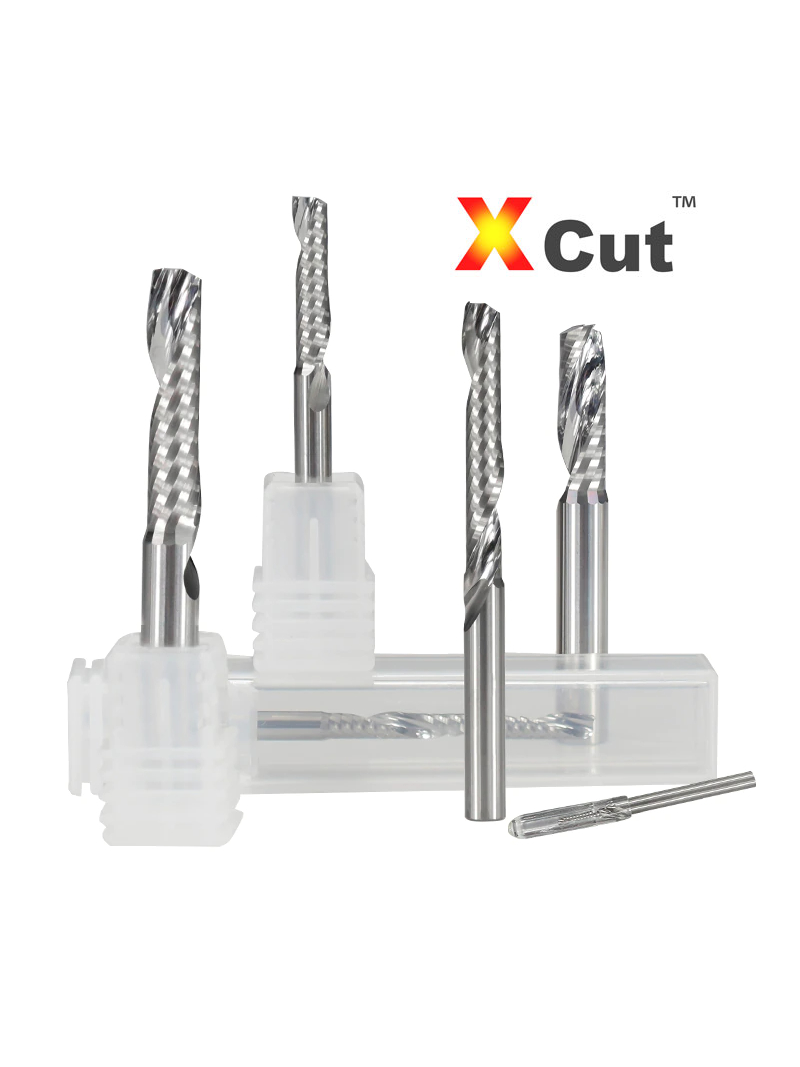 copy of 1 FLute End Mill for PVC , Wood etc