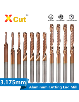 Xcut Gold 1 Tooth Milling Cutter | TiCN treated carbide for metals ...