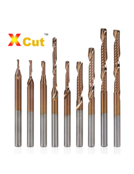 Xcut Gold 1 Tooth Milling Cutter | TiCN treated carbide for metals ...