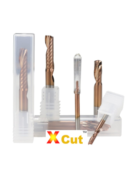 Xcut Gold 1 Tooth Milling Cutter | TiCN treated carbide for metals ...