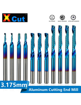 Xcut Gold 1 Tooth Milling Cutter | XCut Blue treated carbide for metals ...