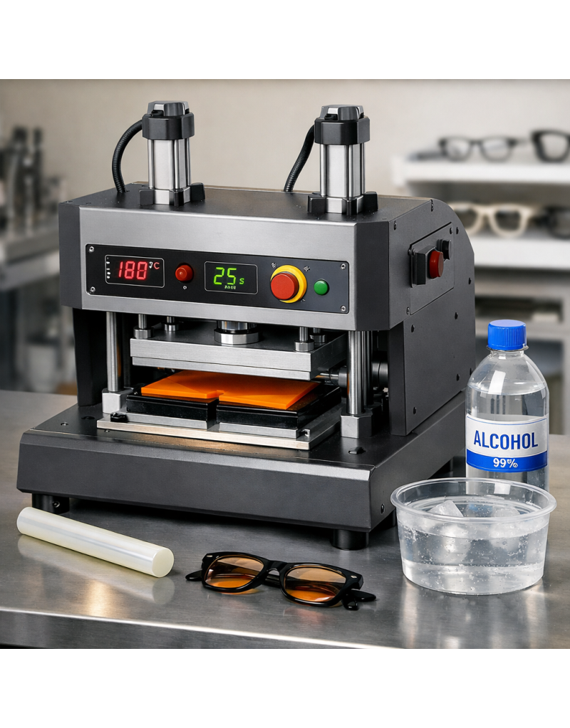 Prensa de unión de varillas – 750 W con placas calefactoras dobles – Temperatura regulable – Modelo 2026