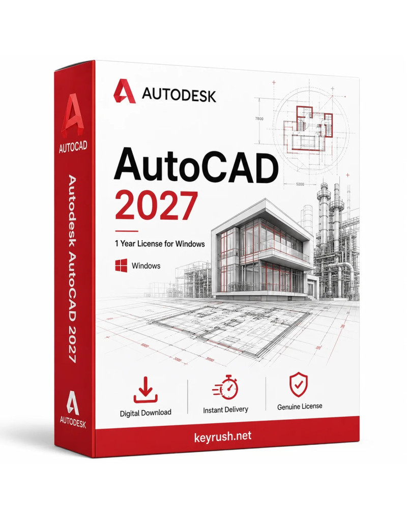 AutoDesk AutoCad 2027 - Licence 1 an