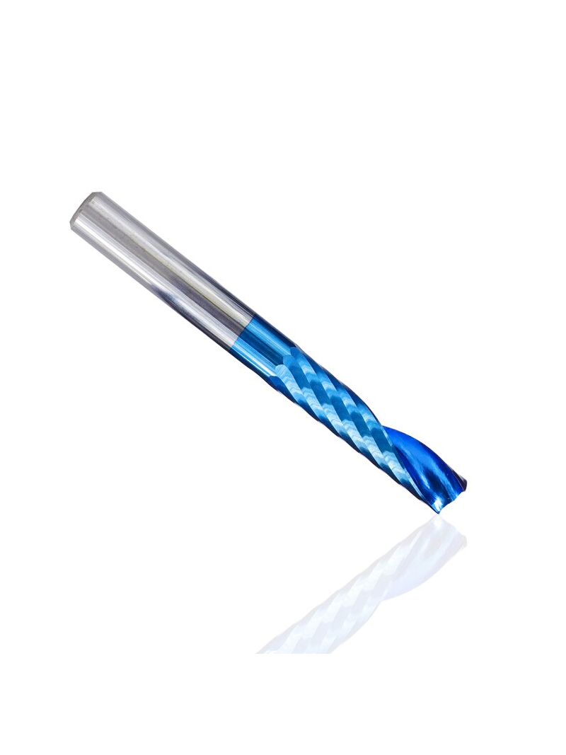 Fraise à queue ø6mm - Traitement de surface X-Cut Blue