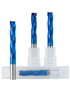 End mill 3 Flutes - X-Cut Blue surface treatment