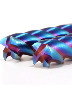 End mill 4 Flutes - X-Cut Blue surface treatment