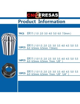 ER Collet sets ER8 - ER40