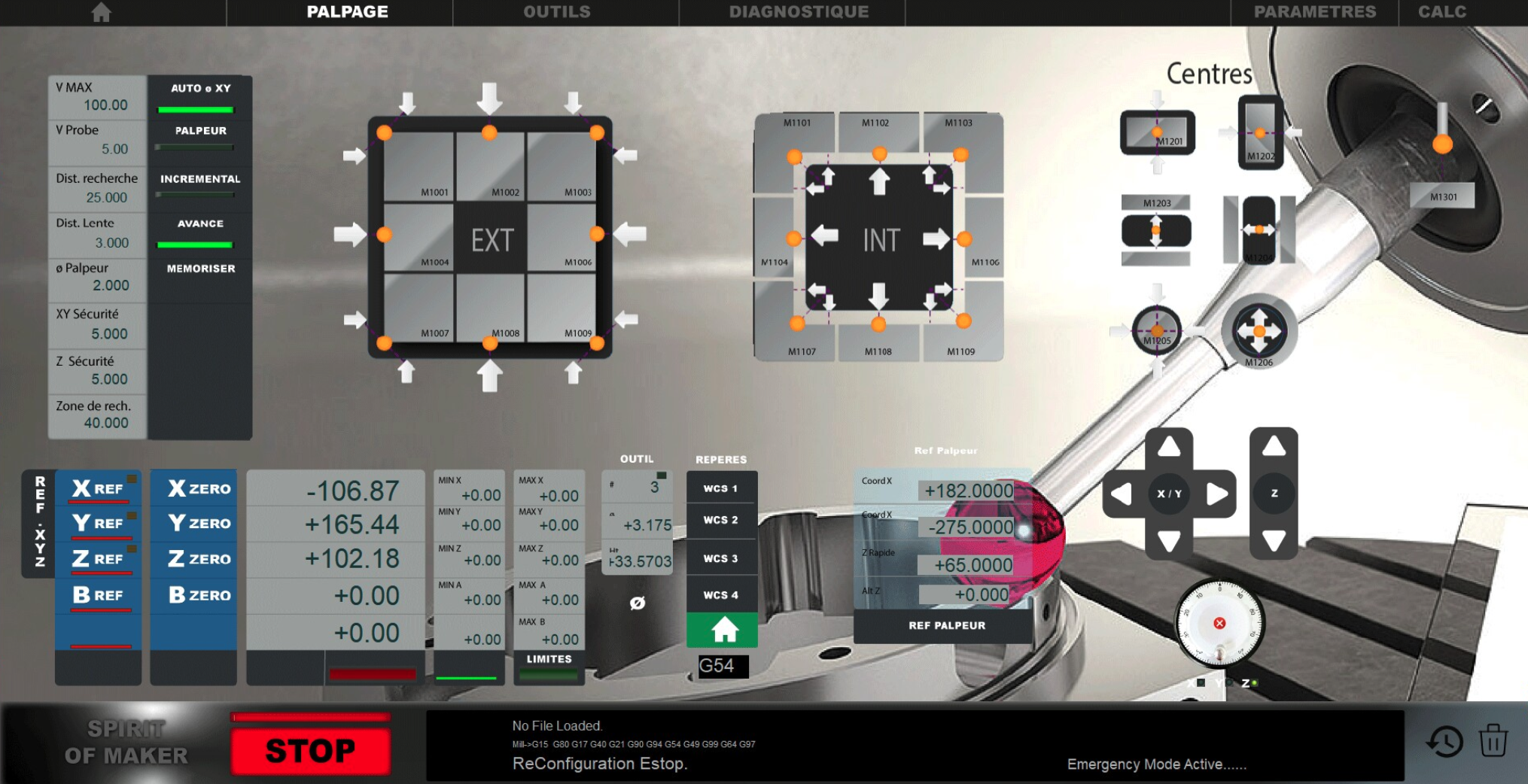 X-Touch - Probing Addon